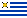 Bandera pequeña de Uruguay